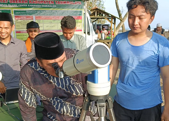 Kemenag Tasikmalaya Pantau Hilal Di Selatan, Lokasi Pantauan Berada Di Pantai Sindangkerta