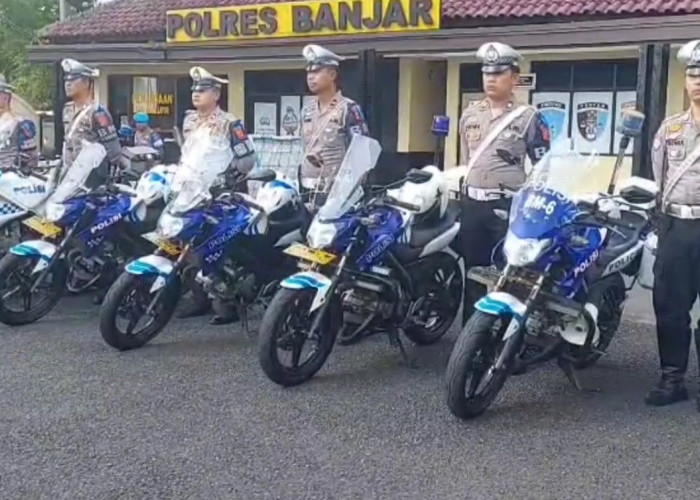 Polres Banjar Gelar Operasi Zebra Lodaya 2025, Pengemudi Diimbau Utamakan Pejalan Kaki Saat Menyebrang
