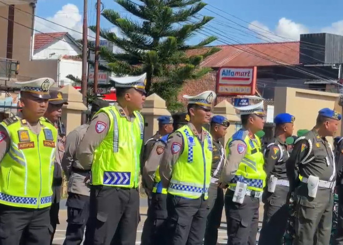 Ribuan Personel Siap Amankan PSU di Kabupaten Tasikmalaya, Aparat Jamin PSU Berjalan Kondusif