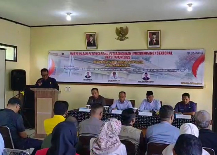 Musrenbang RKPD 2026 Badan Kesbangpol Kota Tasikmalaya, Kondusifitas Jadi Prasyarat Dasar Bagi Pembangunan