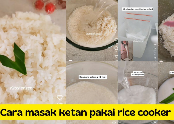 Rahasia Mudah dan Praktis: Cara Memasak Ketan Menggunakan Rice Cooker