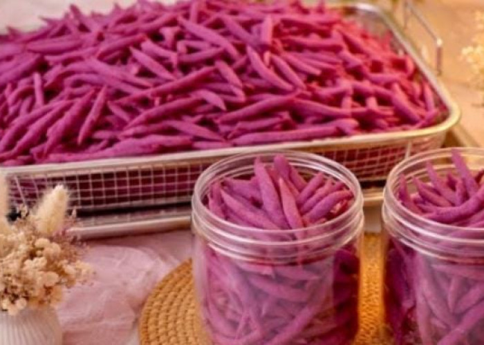 Cuma Modal 1 Ubi Ungu, Bisa Jadi 3 Toples Kue Lebaran! Begini Cara Rahasianya