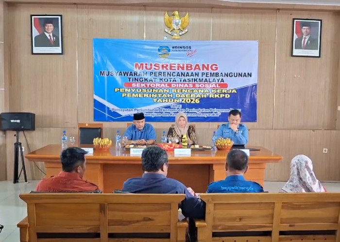 Musrenbang RKPD 2026 Dinas Sosial Kota Tasikmalaya, Program Berdampak Positif Dinsos Akan Berlanjut di 2026