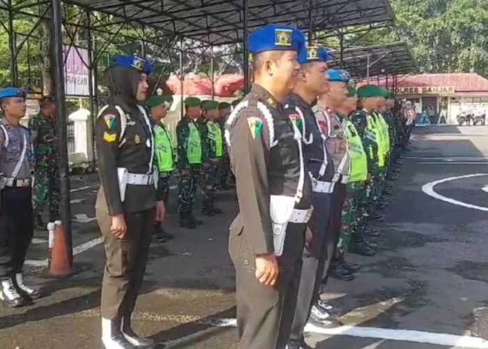 Polres Banjar Bangun Sinergi Selama Mudik Lebaran, Siaga Bencana, Peralatan Disiapkan di Pos