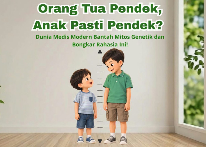 Orang Tua Pendek, Anak Pasti Pendek? Dunia Medis Modern Bantah Mitos Genetik dan Bongkar Rahasia Ini!
