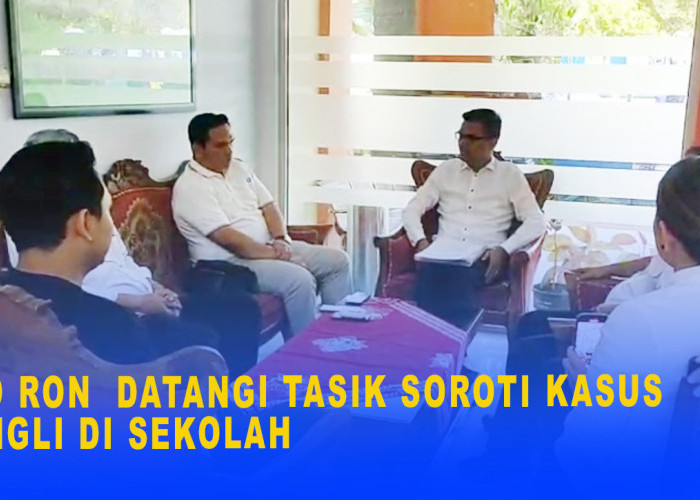 Bro Ron Datangi Tasik Soroti Kasus Pungli di Sekolah, Praktik Pungli Dinilai Hambat Indonesia Emas Tahun 2045