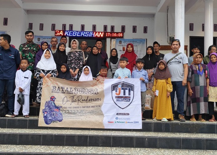 Batal Puasa On The Road, IJTI Galuh Raya Gelar Buka Bersama, Bagikan Sembako Hingga Santunan Anak Yatim