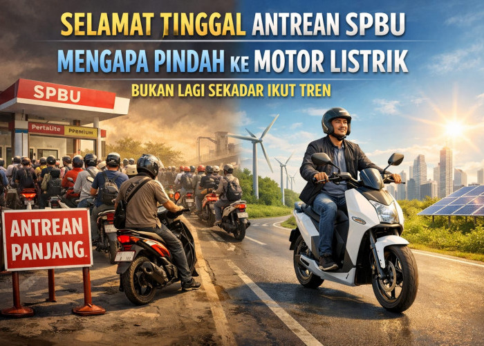 Selamat Tinggal Antrean SPBU: Mengapa Pindah ke Motor Listrik Bukan Lagi Sekadar Ikut Tren