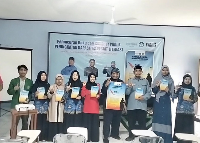 Peringati Sumpah Pemuda, YRBK Luncurkan Buku Karya 40 Penulis Dari Kalangan Muda