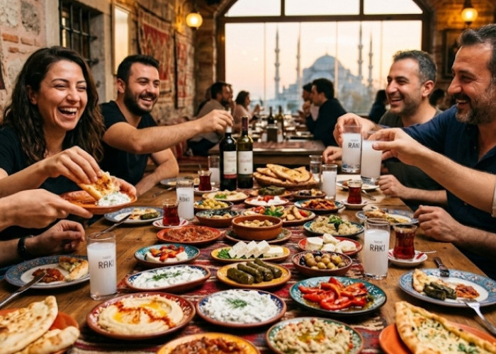 Seni Meze: Rahasia Keramahtamahan dan Budaya Makan Komunal Masyarakat Turki