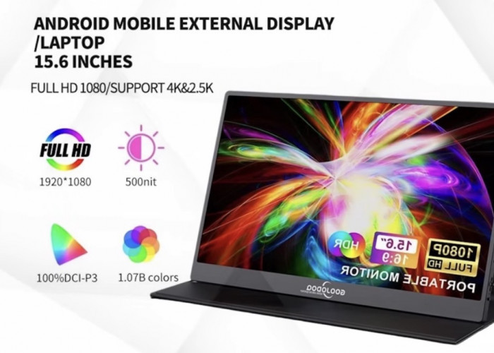 Monitor Touchscreen Sejutaan Memang Ada? Bongkar Rahasia Goojodoq Portable Monitor!