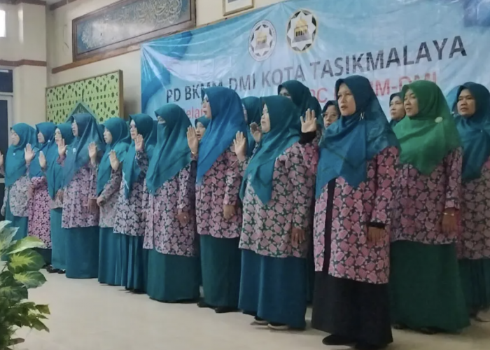 Konsolidasi Hingga Kelurahan, Pengurus Cabang BKMM-DMI Kota Tasikmalaya Resmi Dilantik
