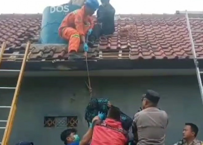 Penemuan Mayat di Toren Gegerkan Warga Cintaraja, Proses Evakuasi Korban Berlangsung Dramatis