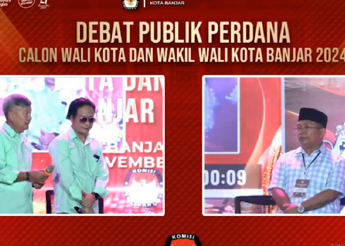 Debat Publik Perdana Pilkada 2024 Kota Banjar Sukses Digelar, Debat Kedua Bakal Digelar 20 November Mendatang