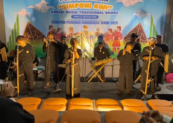 Tradisi Musik Bambu Menggema di Gedung Kreatif Centre Dadaha, Merangkai Tradisi Sunda Dalam Nada yang Unik