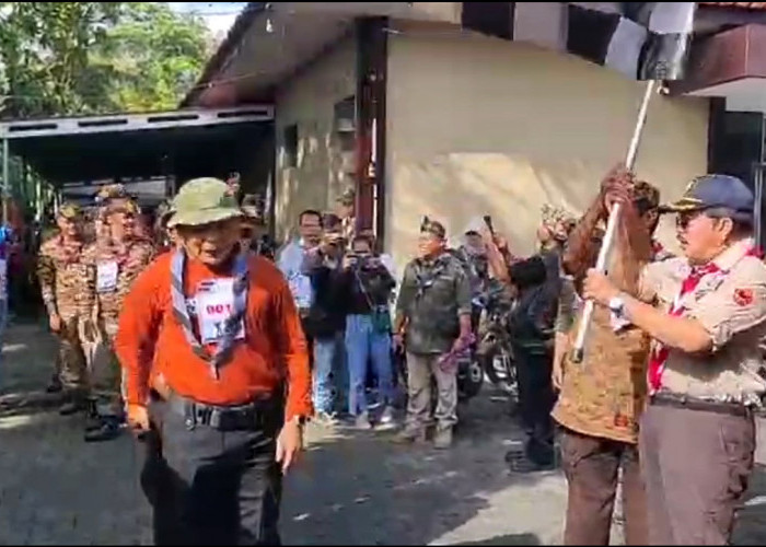 Sambut HUT Pramuka Ke-63, Kwarcab Ciamis Gelar Lomba Jelajah Alam, Beri Pengalaman Lapangan Bagi Mabiran