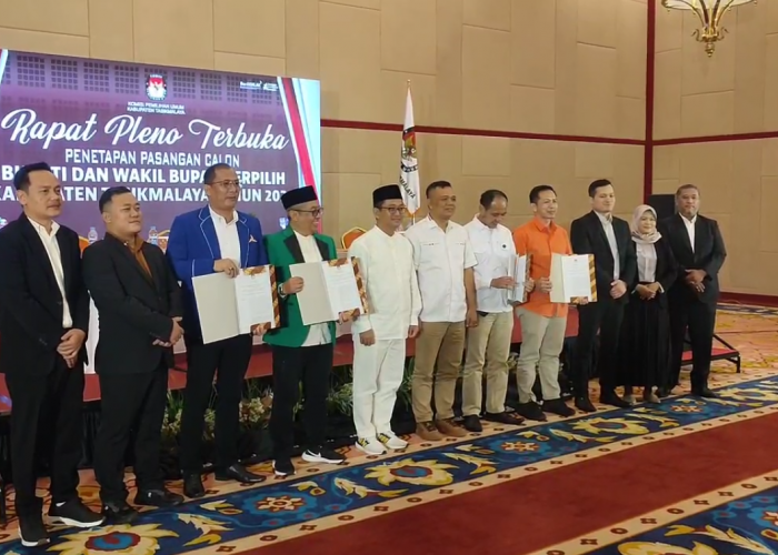 KPU Tetapkan Paslon 02 Pemenang Pilkada 2024, Cecep-Asep Ajak Semua Pihak Sinergi Membangun Tasikmalaya