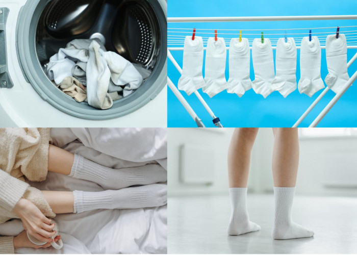 Tips Mencuci Kaus Kaki Putih Agar Bersih Tanpa Noda, Bisa Pakai Bahan-Bahan Yang Ada Di Dapur