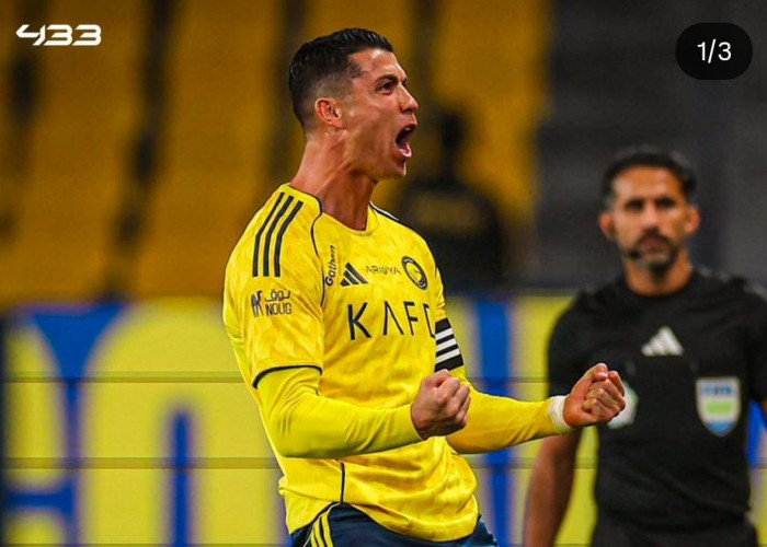 Ronaldo Menggila! Brace Spektakuler Bawa Al Nassr Kembali ke Puncak Klasemen