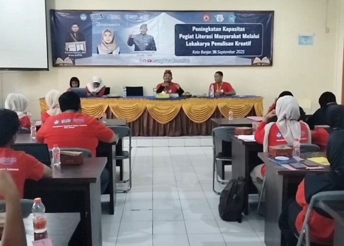 YRBK Gelar Lokakarya Penulisan Kreatif di Banjar, 40 Pegiat Literasi Diminta Lahirkan Karya Berkualitas