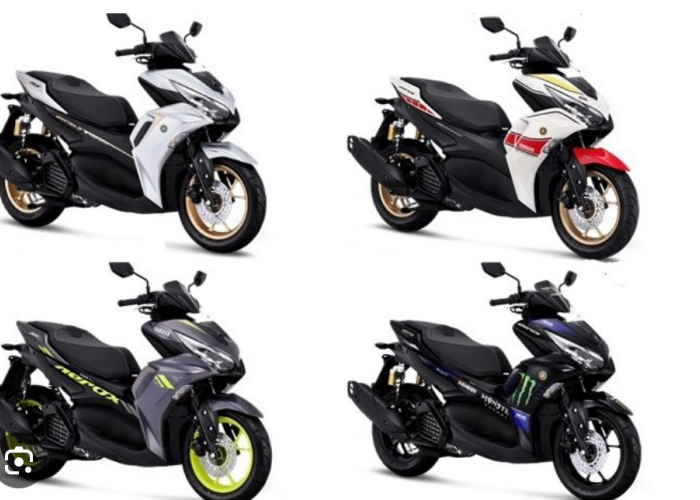 4 Varian Yamaha Aerox Terbaru, Lengkap Dengan Spesifikasi Dan Harga, Kamu Pilih Mana