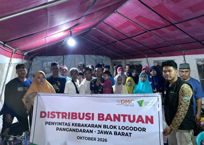     Respons Cepat Kebakaran Pangandaran, Dompet Dhuafa Bantu Warga Terdampak