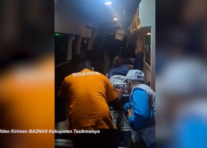 Alami Kecelakaan Kerja, Warga Cipacing Kab. Tasik Berhasil Dipulangkan Baznas, Sempat Tertahan di Balikpapan 