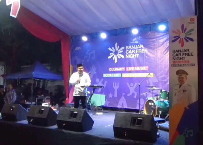 Dongkrak Ekonomi, Banjar Car Free Night Diserbu Pengunjung Beri Ruang Bagi Komunitas Untuk Berekspresi