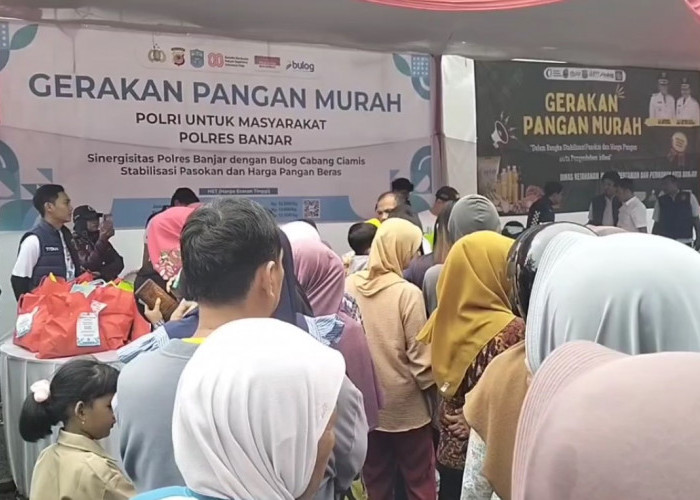 Demi Sembako Rp 80 Ribu, Warga Serbu Gerakan Pangan Murah, Jaga Stabilitas Harga dan Stok Pangan di Pasaran