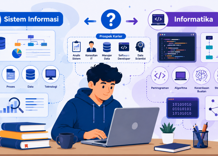 Mengenal Sistem Informasi, Apa Bedanya dengan Informatika dan Bagaimana Prospek Kariernya?