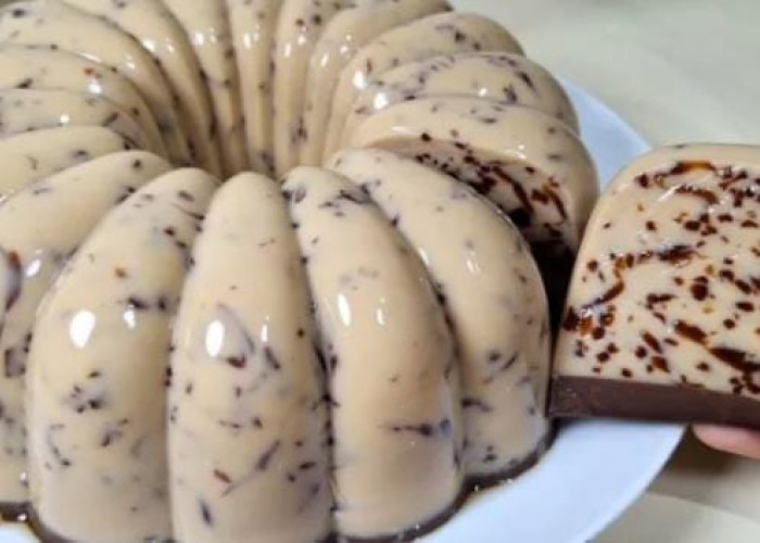 Resep Puding Cappuccino Coklat Premium: Tampilan Mewah, Modal Murah Meriah!