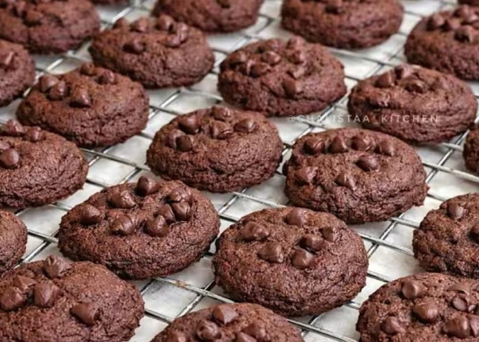 Belum Lebaran Sudah Habis! Chocochips Cookies Renyah, Nyoklat Banget dan Bikin Nagih Terus