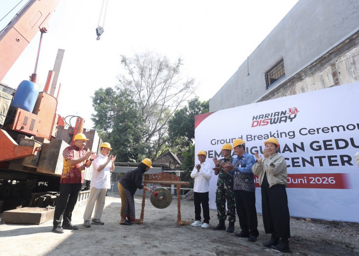 Harian Disway Gelar Groundbreaking Gedung Baru, Siap Jadi Rumah Bersama Persebaya dan DBL Indonesia
