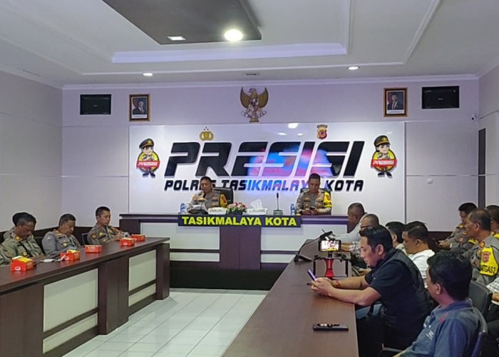 Polres Tasikmalaya Kota Rilis Capaian Kinerja Tahun 2025, Gangguan Kamtibmas dan Laka Lantas Meningkat