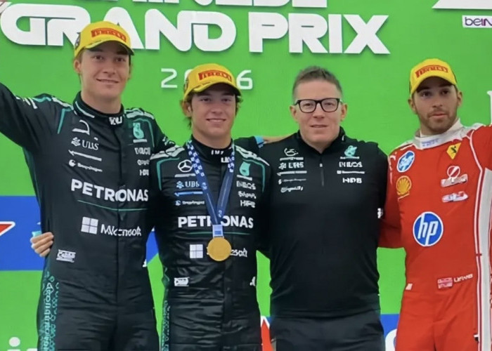 Hasil F1 GP China 2026: Antonelli Menang, Duel Ferrari Warnai Balapan Shanghai