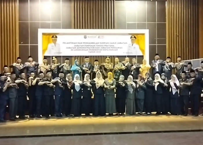 Wali Kota Rombak Puluhan Jabatan di Lingkungan Pemkot Banjar, Sebut Rotasi Mutasi Diajukan PJ Wali Kota Ida