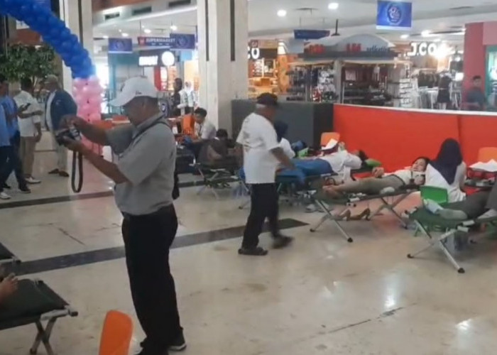 Kerja Sama Dengan PMI, Plaza Asia Konsisten Gelar Donor Darah di Hut Ke-18, Hasilkan 128 Labu Darah