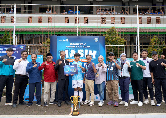 MASIH Bersama by.U di SMK Al-Huda Sariwangi, Hadirkan Ragam Keseruan Hingga Coach Futsal Tingkat Nasional