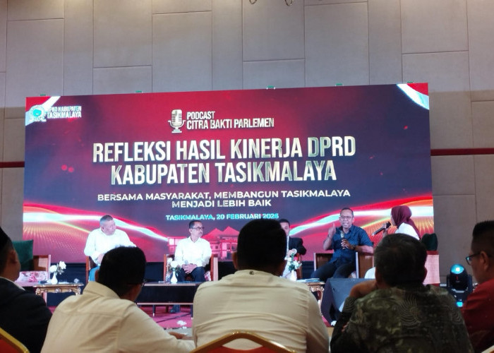DPRD Kabupaten Tasikmalaya Gelar Talkshow Refleksi Kinerja Bersama Pemerintah Daerah