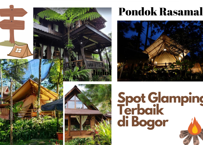Pondok Rasamala, Spot Glamping Terbaik di Bogor yang Menawarkan Nuansa Pedesaan Khas Pegunungan