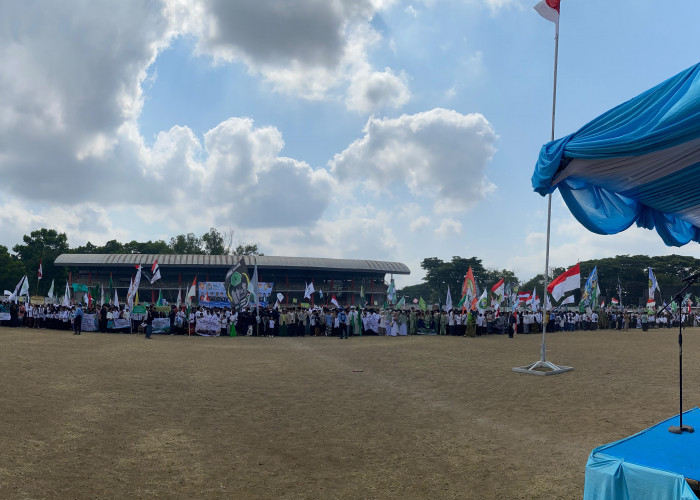 Dadaha Jadi Pusat Peringatan Hari Santri Nasional, Wali Kota Tasikmalaya Hadir Bersama Santri