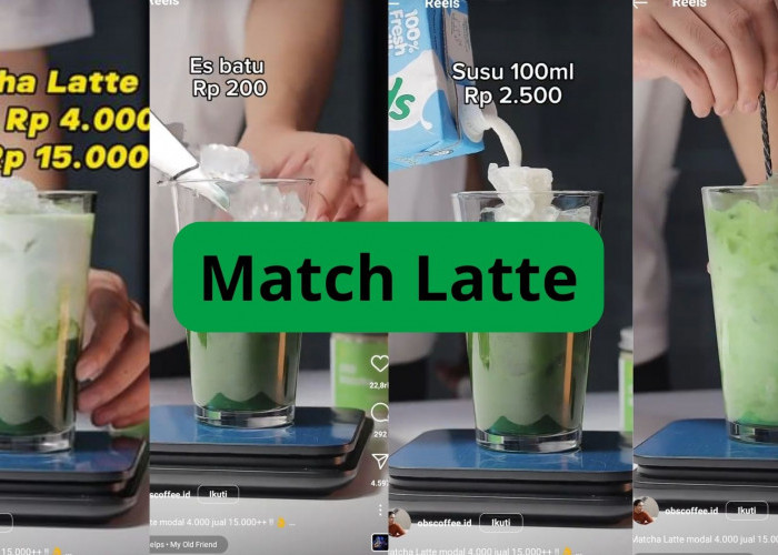 Jualan Minuman Segar Matcha Latte, Modal 4 Ribu Dijual 14.000 Auto Ludes