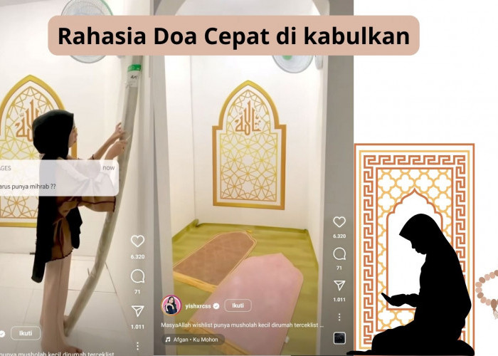 Rahasia Doa Cepat Dikabulkan, Dengan Membuat Mihrab Di Rumah, Ustadz Adi Hidayat Ungkap Alasannya