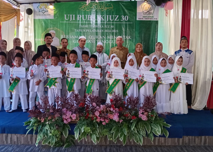 SDIT Ainun Kota Tasikmalaya Berhasil Mencetak 19 Anak Usia 7 Tahun Hapal Al Qur'an Juz 30