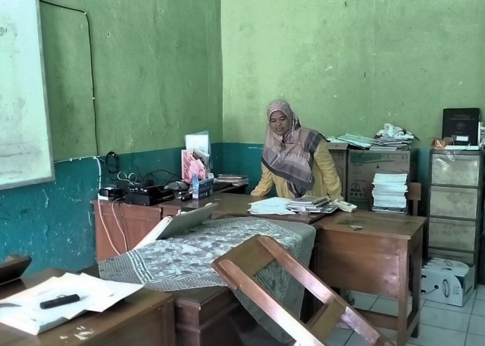 MTS PGII Dibobol Maling, Dua Laptop Milik Guru Raib, Pelaku Bobol Pintu yang Terhubung Dengan Lab Komputer