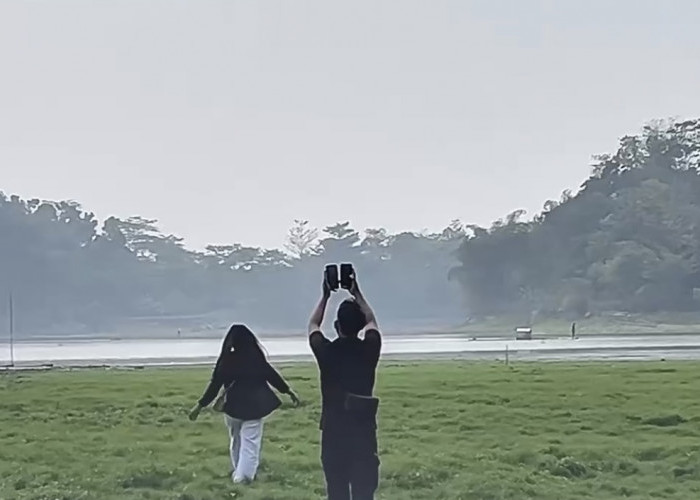 Viral di Sosmed, Surutnya Objek Wisata Situ Gede Jadi Daya Tarik Pengunjung