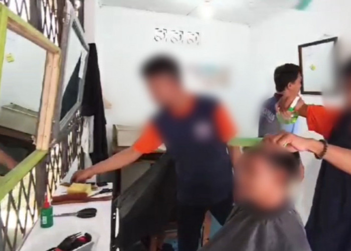 Barbershop Lapas Ciamis Laris Manis Diminati Warga Binaan, Direncanakan Akan Dibuka Untuk Masyarakat Umum 