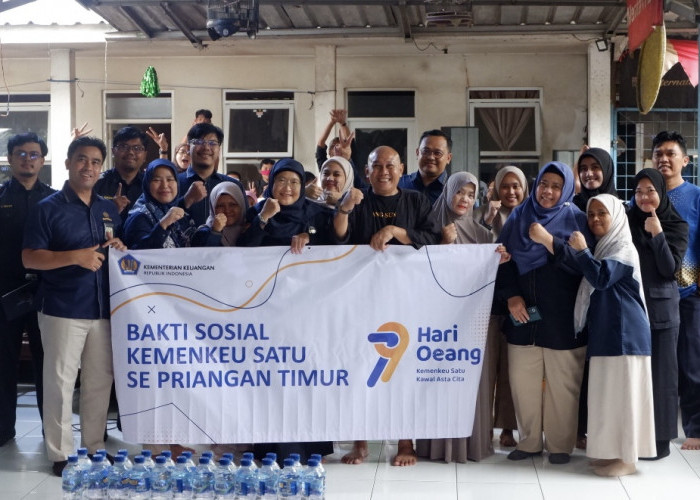 Peringati Hari Oeang ke-79 Republik Indonesia, Kementerian Keuangan Satu Priangan Timur Peduli Sesama
