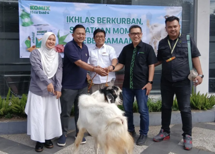 Komitmen Sosial Nyata, Kalbe Consumer Health Tasikmalaya Serahkan Hewan Kurban Menjelang Iduladha 1447 H