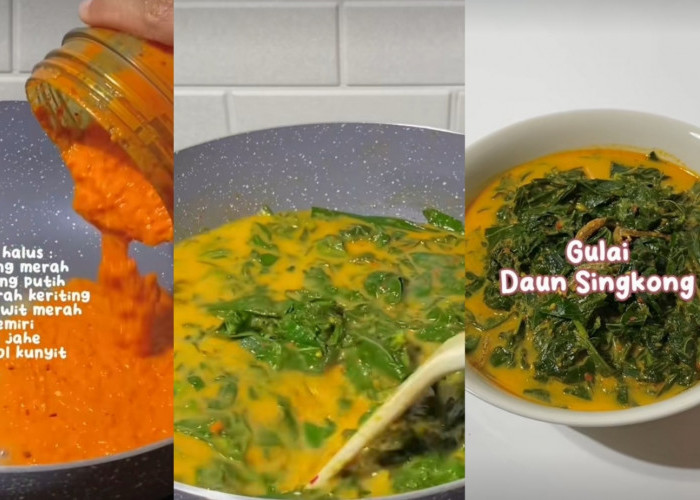 Tidak Hanya Jadi Lalapan, Resep Gulai Daun Singkong Ini Bisa Sampai Bikin Nasi Habis